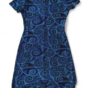 Vintage sparkly connected apparel dress